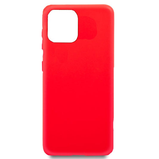 Coque en silicone tendance pour iPhone 13 Pro Max (rouge)
