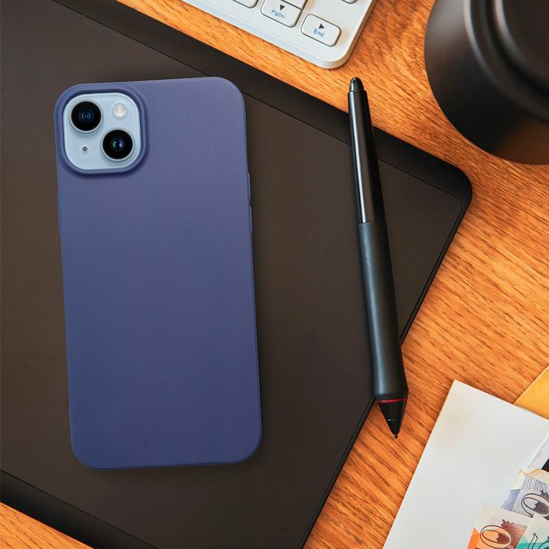 Funda COOL Silicona para iPhone 17 Pro Max (Azul)