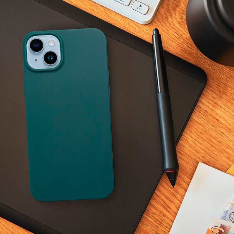 Funda COOL Silicona para iPhone 17 Pro (Verde)