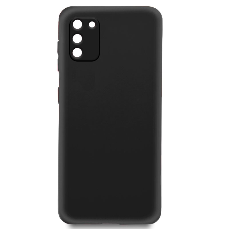 Coque en silicone tendance pour Samsung A037 Galaxy A03s (noir)