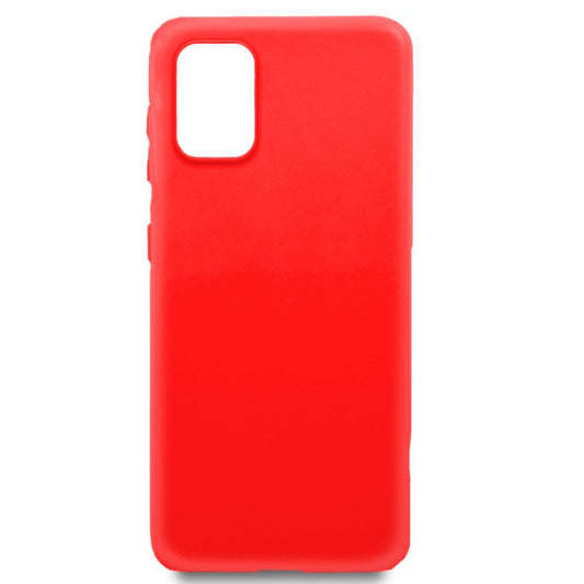 Coque en silicone tendance pour Samsung A037 Galaxy A03s (rouge)