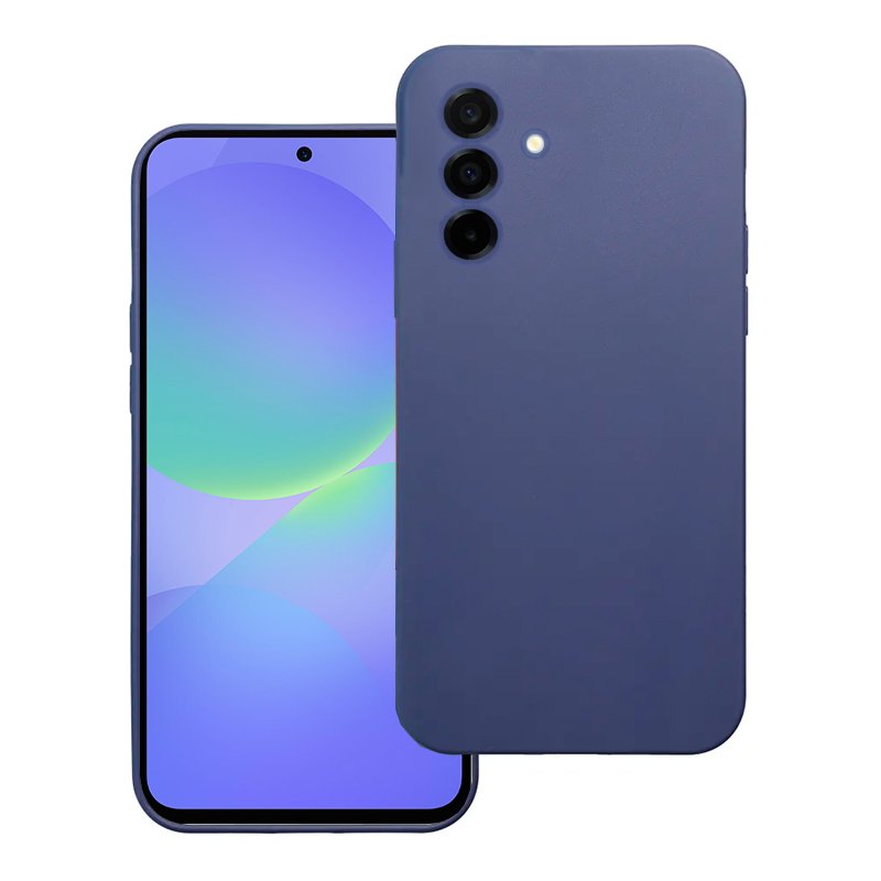 Coque en silicone tendance pour Samsung A366 Galaxy A36 5G (Bleu)