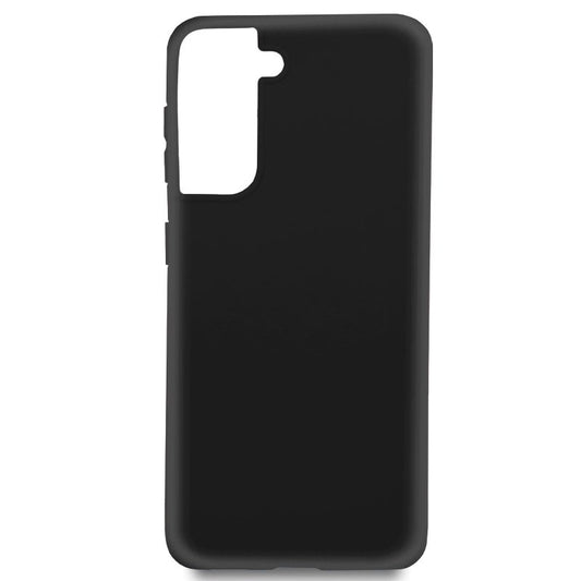 Coque en silicone tendance pour Samsung Galaxy S21 (G990) (Noir)