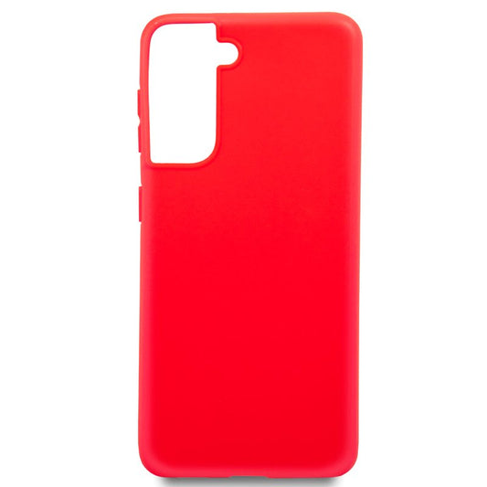 Coque en silicone Cool pour Samsung G990 Galaxy S21 (rouge)