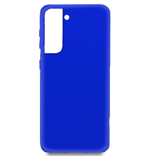Coque en silicone tendance pour Samsung Galaxy S21 FE G990B (bleu)