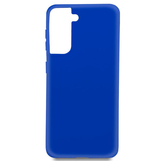 Coque en silicone tendance pour Samsung Galaxy S21 Plus G996 (bleu)