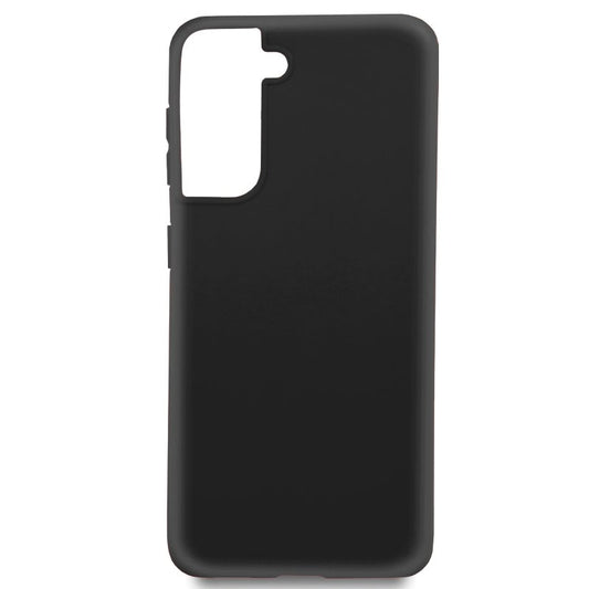 Coque en silicone tendance pour Samsung Galaxy S21 Plus (G996) (Noir)