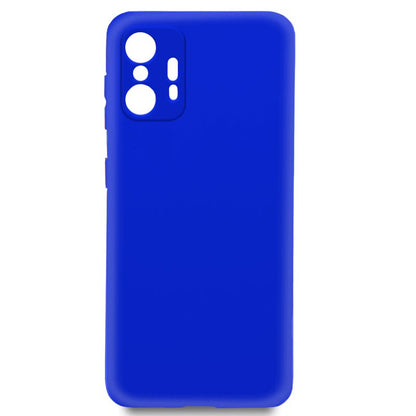 Coque en silicone tendance pour Xiaomi 11T / 11T Pro (bleu)