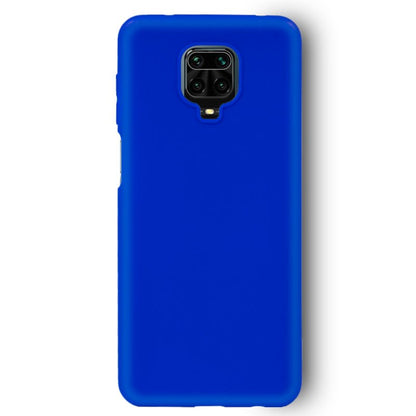 Coque en silicone tendance pour Xiaomi Redmi Note 9S / Note 9 Pro (bleu)