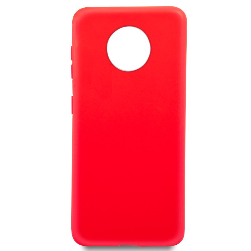 Coque en silicone tendance pour Xiaomi Redmi Note 9T (rouge)