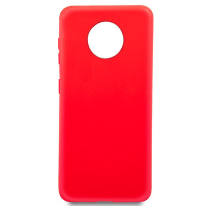 Coque en silicone tendance pour Xiaomi Redmi Note 9T (rouge)