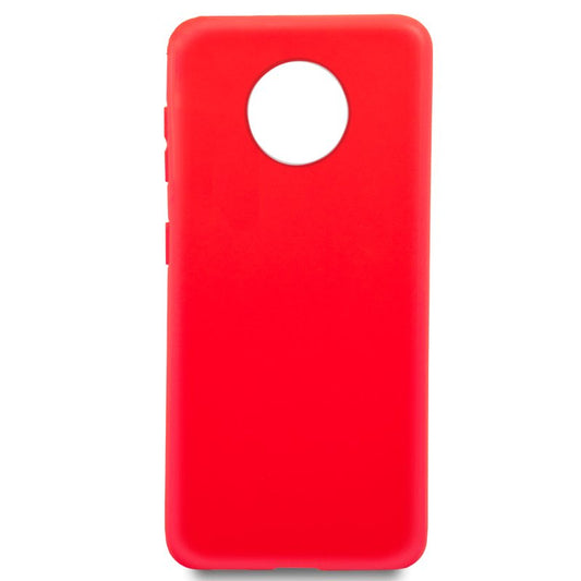 Coque en silicone tendance pour Xiaomi Redmi Note 9T (rouge)