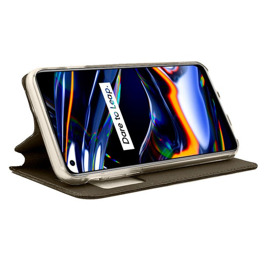 Étui à rabat Cool pour Realme 7 Pro Bronze