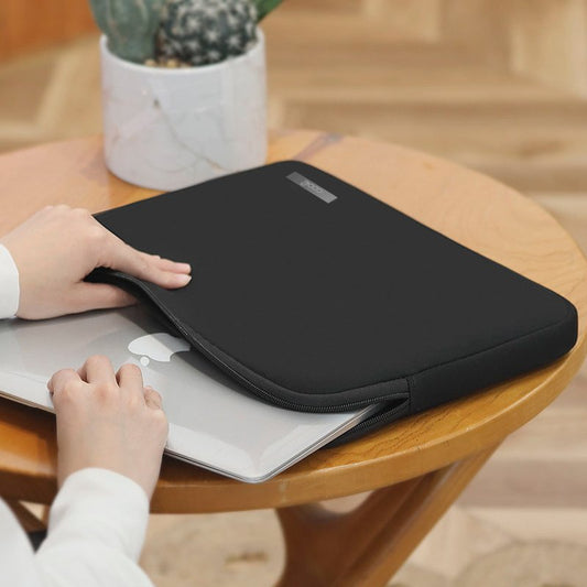 Housse en néoprène pour ordinateur portable/tablette 12-13 pouces, Cool, noir