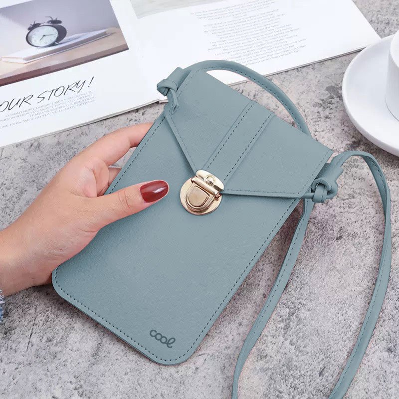 Sacoche universelle Basic Case Jusqu'à 6,7 pouces COOL Celeste