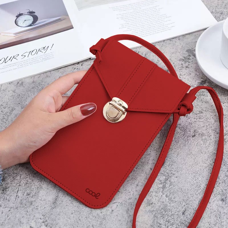 Sacoche universelle Basic Case Jusqu'à 6,7 pouces COOL Garnet