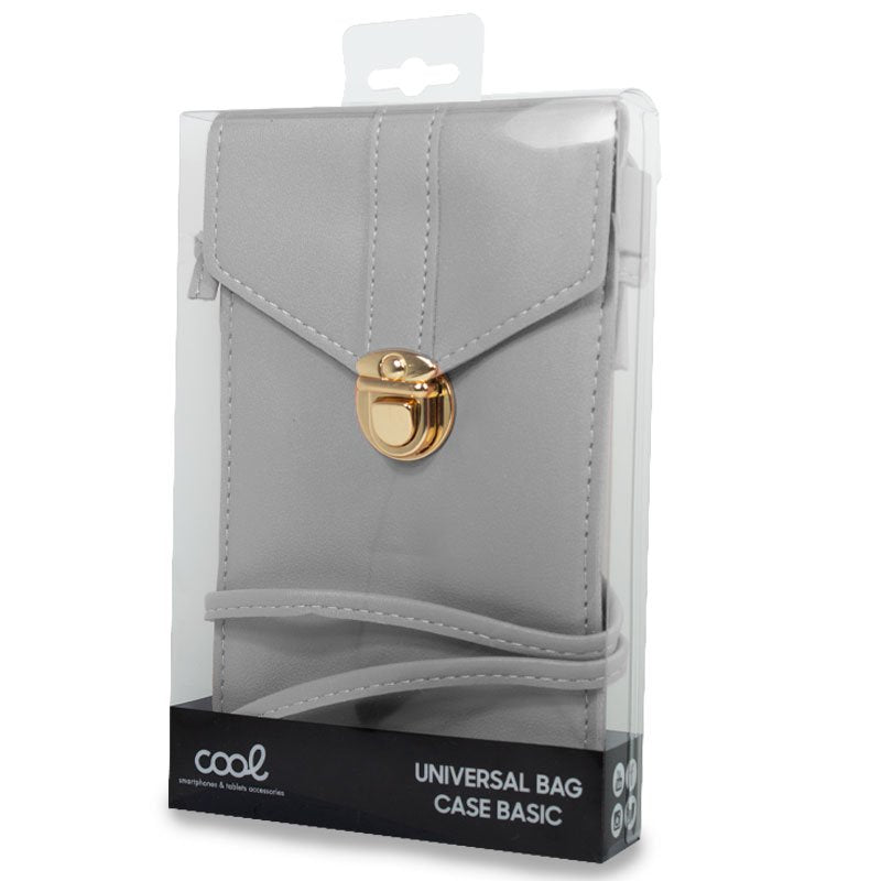 Sacoche universelle Basic Case jusqu'à 6,7 pouces COOL Gris clair