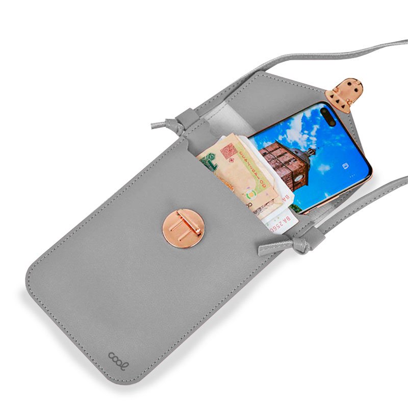 Sacoche universelle Basic Case jusqu'à 6,7 pouces COOL Gris clair