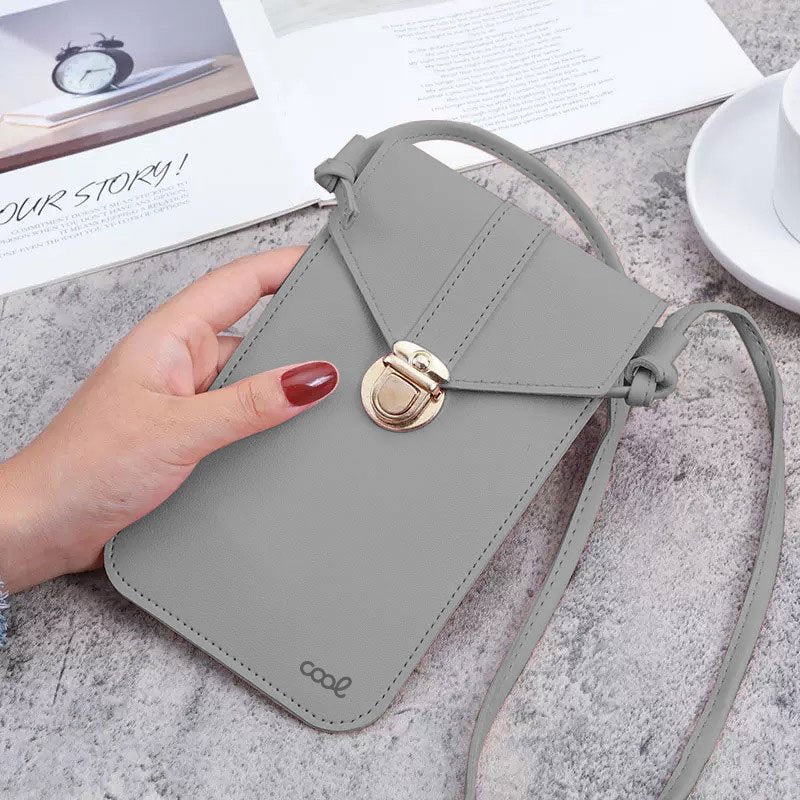 Sacoche universelle Basic Case jusqu'à 6,7 pouces COOL Gris clair