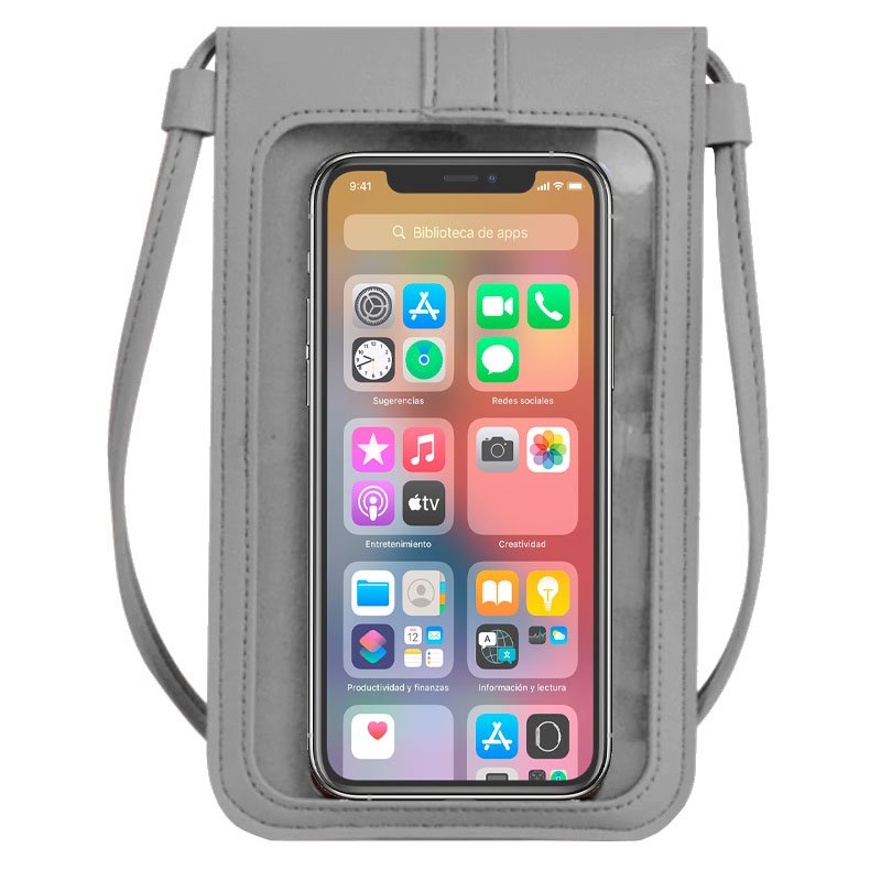 Sacoche universelle Basic Case jusqu'à 6,7 pouces COOL Gris clair