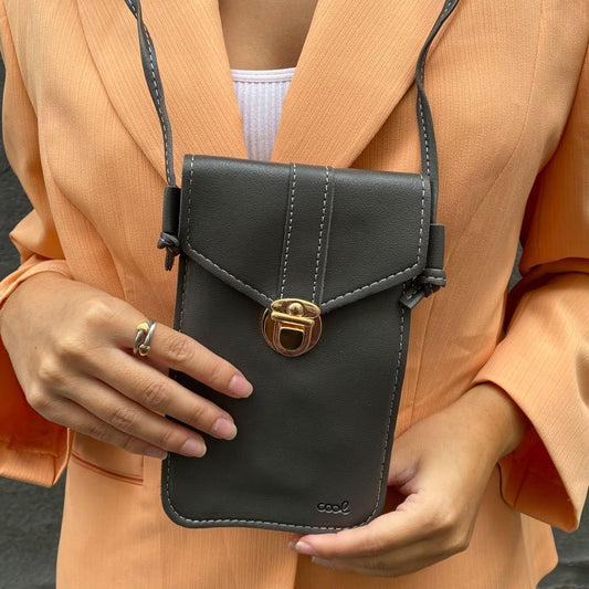 Sacoche universelle Basic Case jusqu'à 6,7 pouces COOL Gris foncé