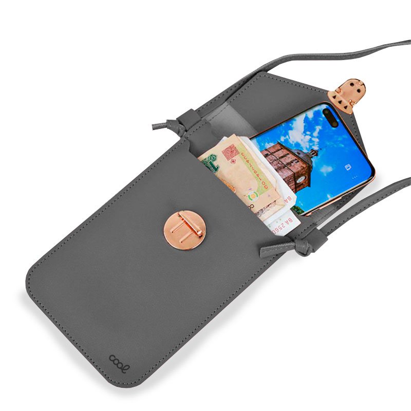 Sacoche universelle Basic Case jusqu'à 6,7 pouces COOL Gris foncé