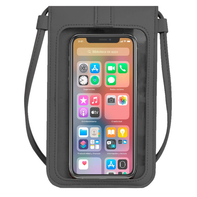 Sacoche universelle Basic Case jusqu'à 6,7 pouces COOL Gris foncé