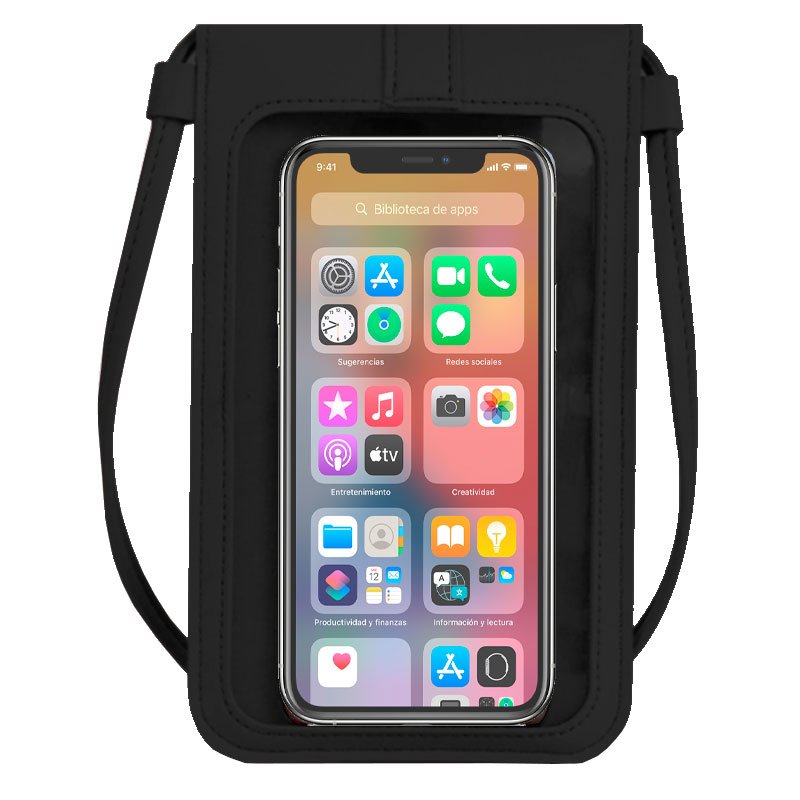 Sacoche universelle Basic Case jusqu'à 6,7 pouces COOL Noir