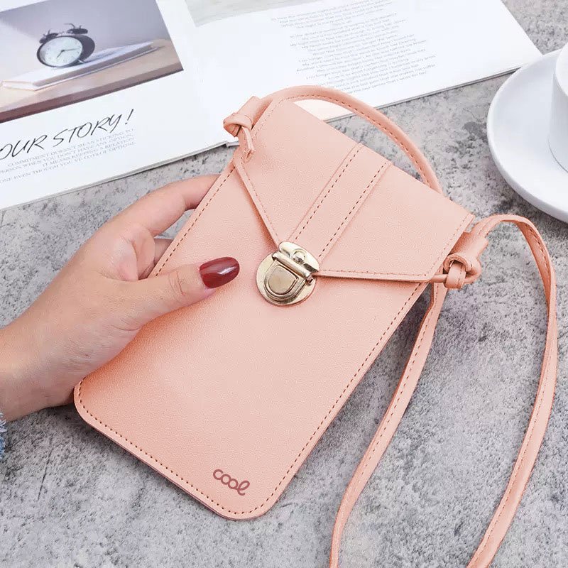 Sacoche universelle Basic Case jusqu'à 6,7 pouces COOL Rose