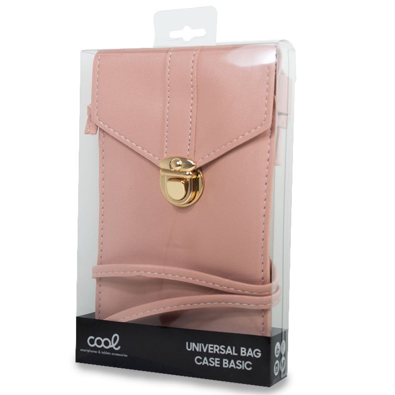 Sacoche universelle Basic Case jusqu'à 6,7 pouces COOL Rose