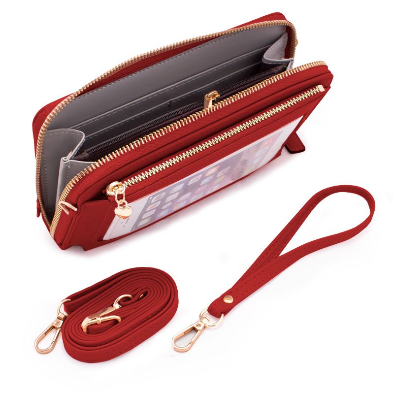 Étui horizontal universel pour sac jusqu'à 6,7 pouces COOL Garnet
