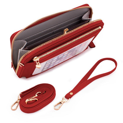 Étui horizontal universel pour sac jusqu'à 6,7 pouces COOL Garnet