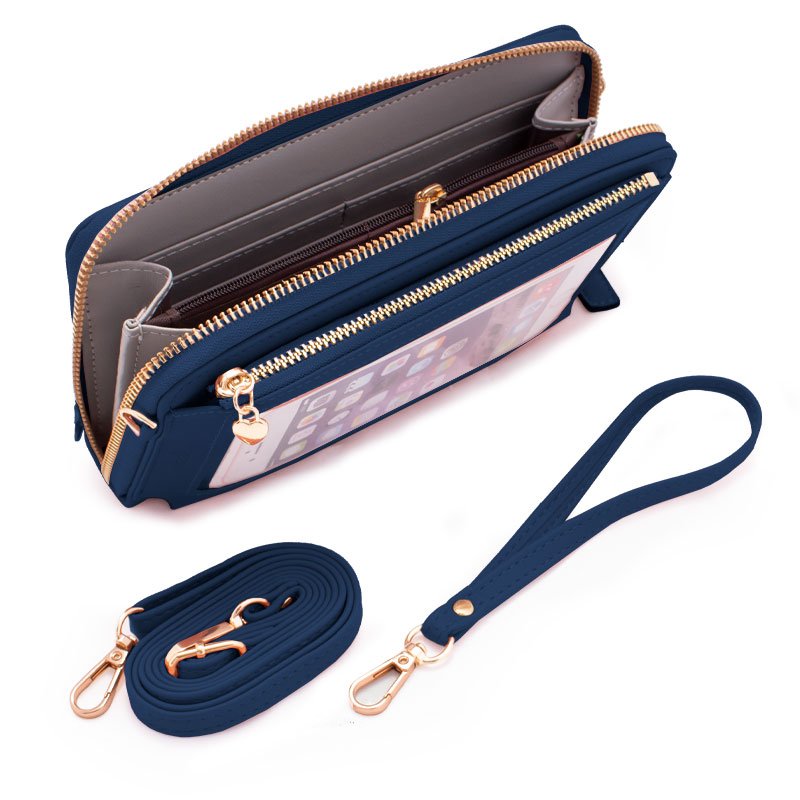 Sacoche universelle horizontale jusqu'à 6,7 pouces COOL Navy