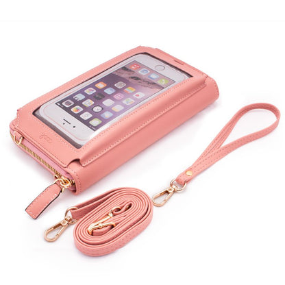 Sacoche universelle horizontale jusqu'à 6,7 pouces COOL Rose