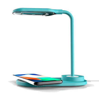 Lampe LED + base de chargement sans fil Qi COOL Celeste