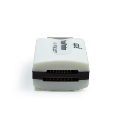 Lecteur de carte mémoire USB universel COOL (tout en un) Blanc