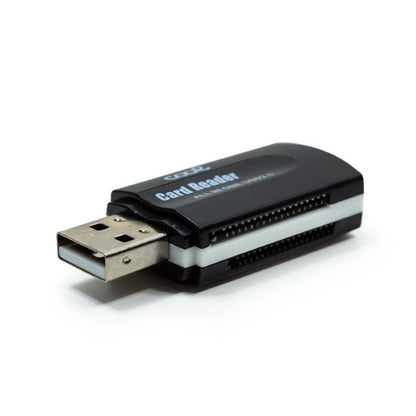 Lecteur de carte mémoire USB universel COOL (tout en un) Noir