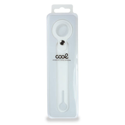 Étui Loop COOL compatible avec AirTag en silicone blanc