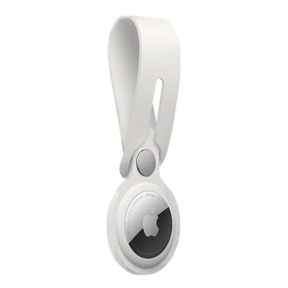 Étui Loop COOL compatible avec AirTag en silicone blanc