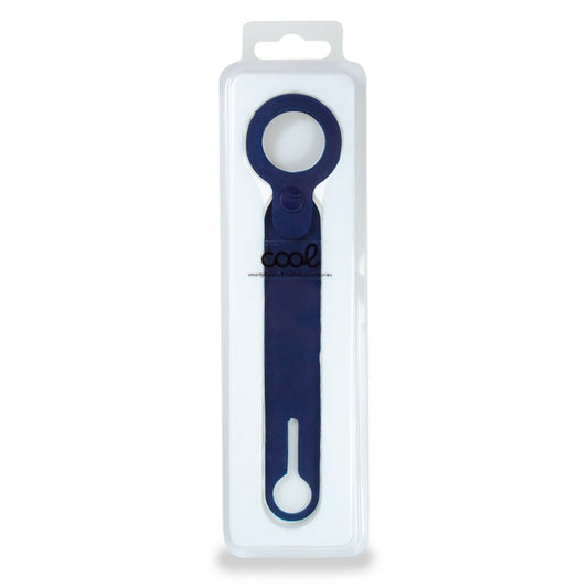 Étui Loop COOL compatible avec AirTag en silicone bleu marine