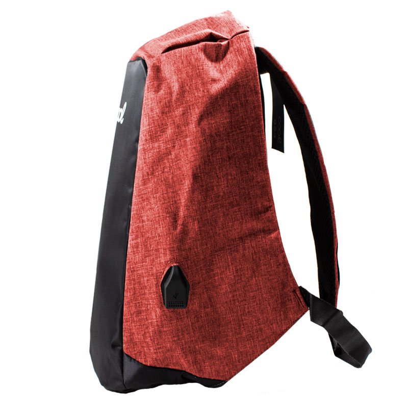 Sac à dos Cool Memphis noir et rouge pour ordinateur portable 15-16 pouces