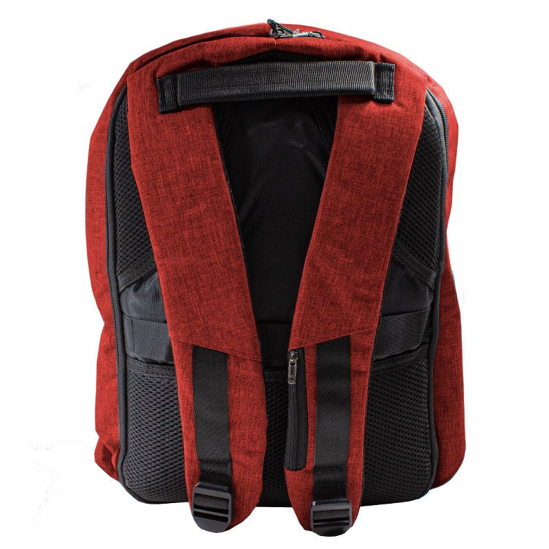 Sac à dos Cool Memphis noir et rouge pour ordinateur portable 15-16 pouces