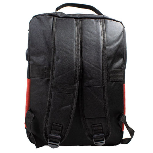 Sac à dos pour ordinateur portable 15-16 pouces COOL Portland Noir-Rouge