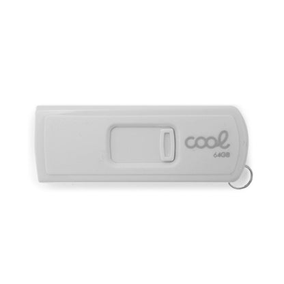 Clé USB 64 Go 2.0 COOL Basic Blanc