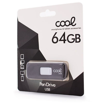 Clé USB 64 Go 2.0 COOL Basic Noir