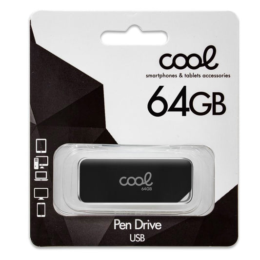 Clé USB 64 Go 2.0 COOL Board Noir