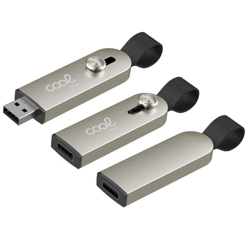 Clé USB 64 Go 2.0 COOL Optimus Silver