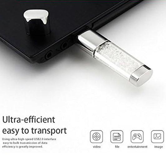 Clé USB 64 Go 3.0 Cool Blanc Cristal