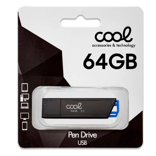 Clé USB 64 Go 3.0 Cool Lancer Bleu