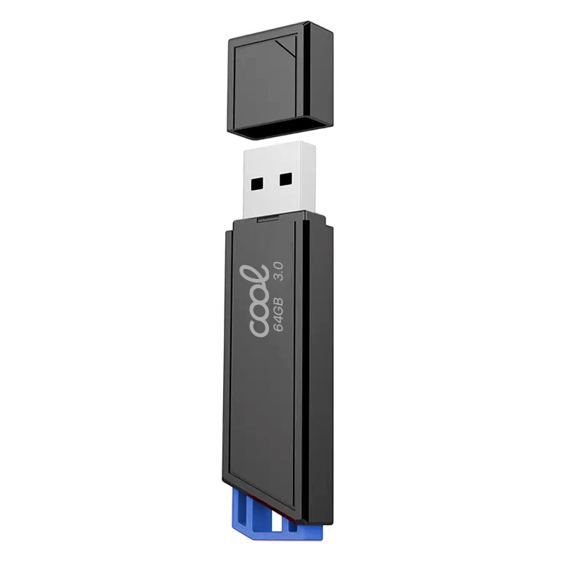 Pen Drive USB x64 GB 3.0 COOL Lancer Azul